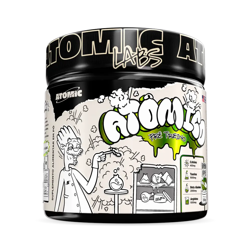 pre-treino Atomic Labs green